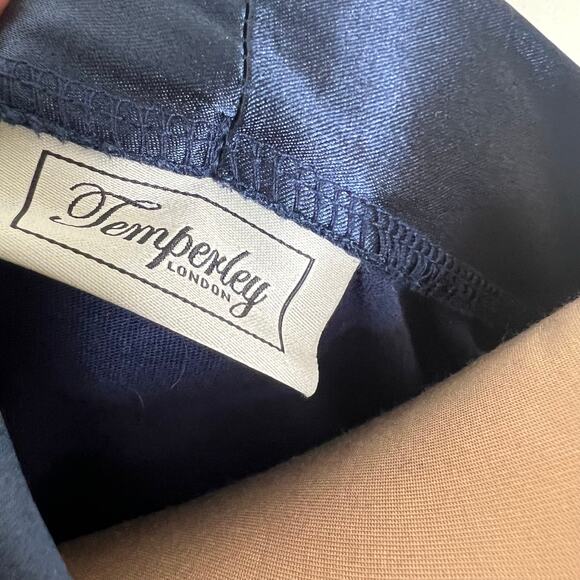 Temperley London Pajama Top Medium Womens British Airways First Class Sleepwear - Picture 9 of 9